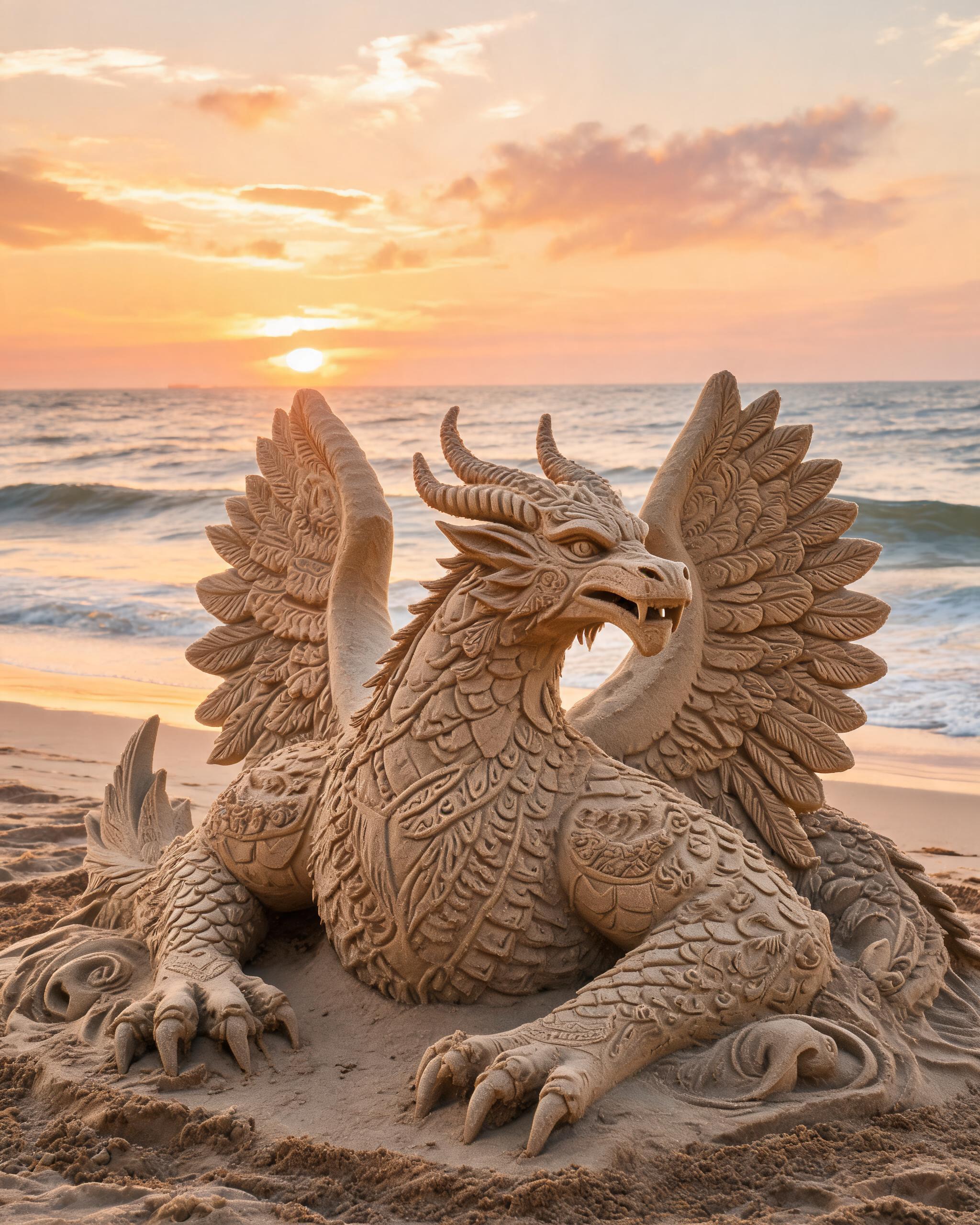 Sand sculpture