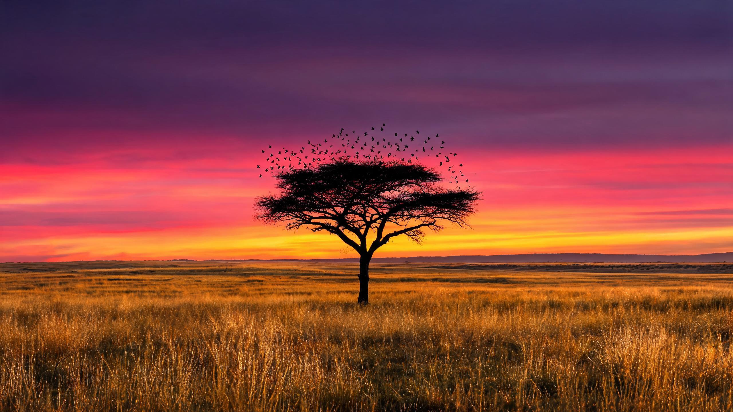 African savanna