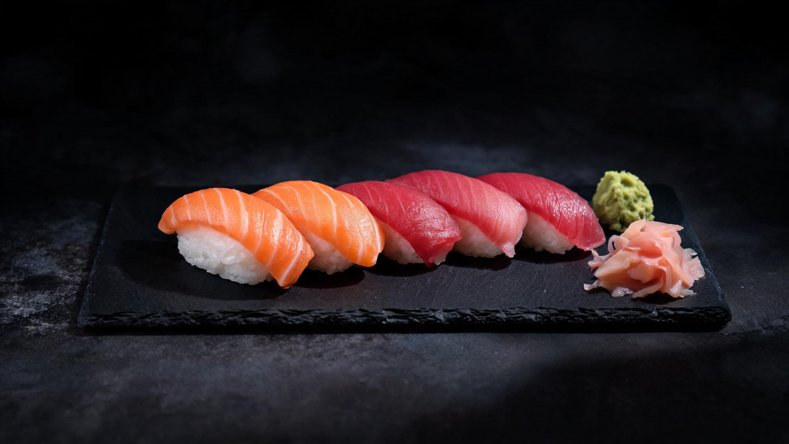 Sushi platter