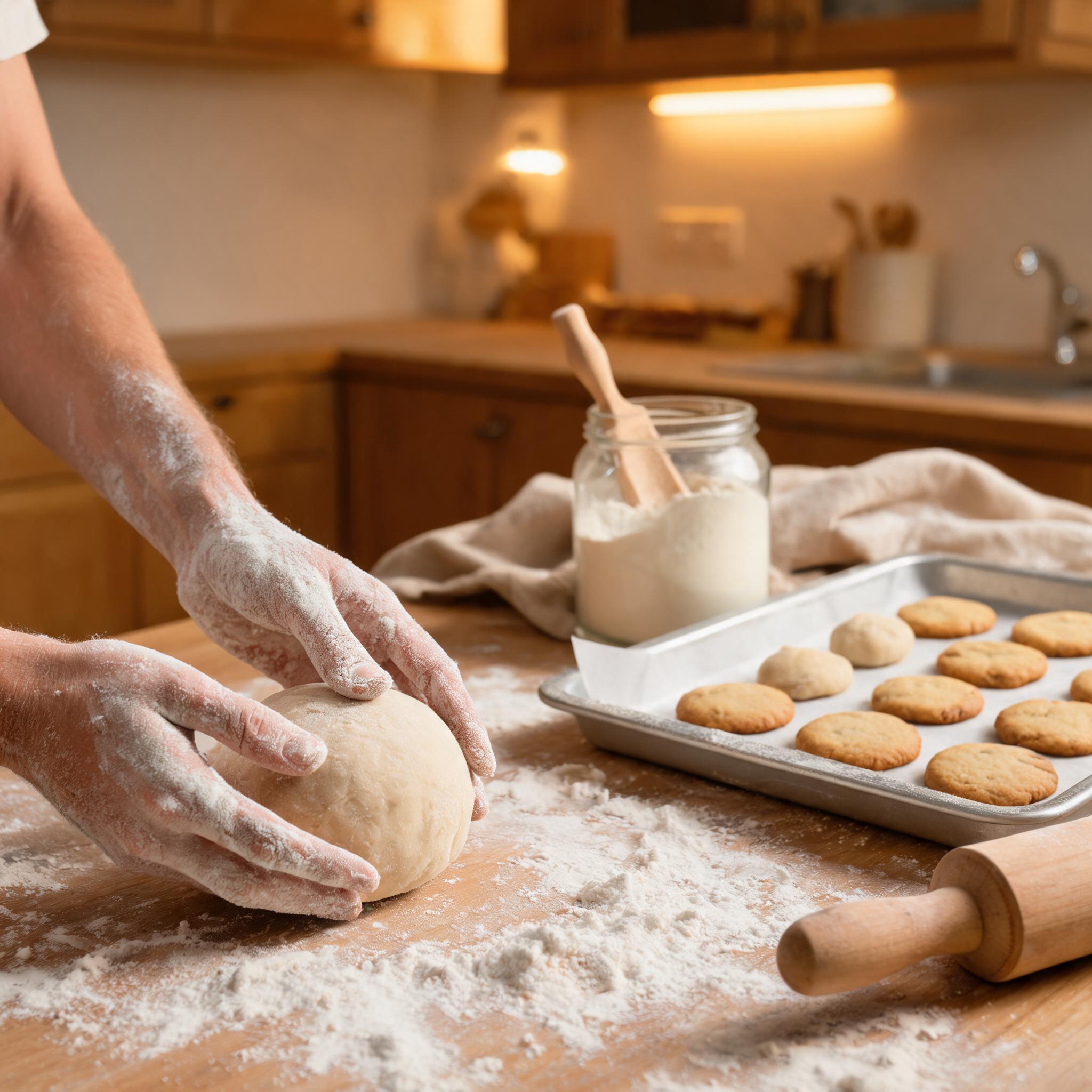 Baking scene